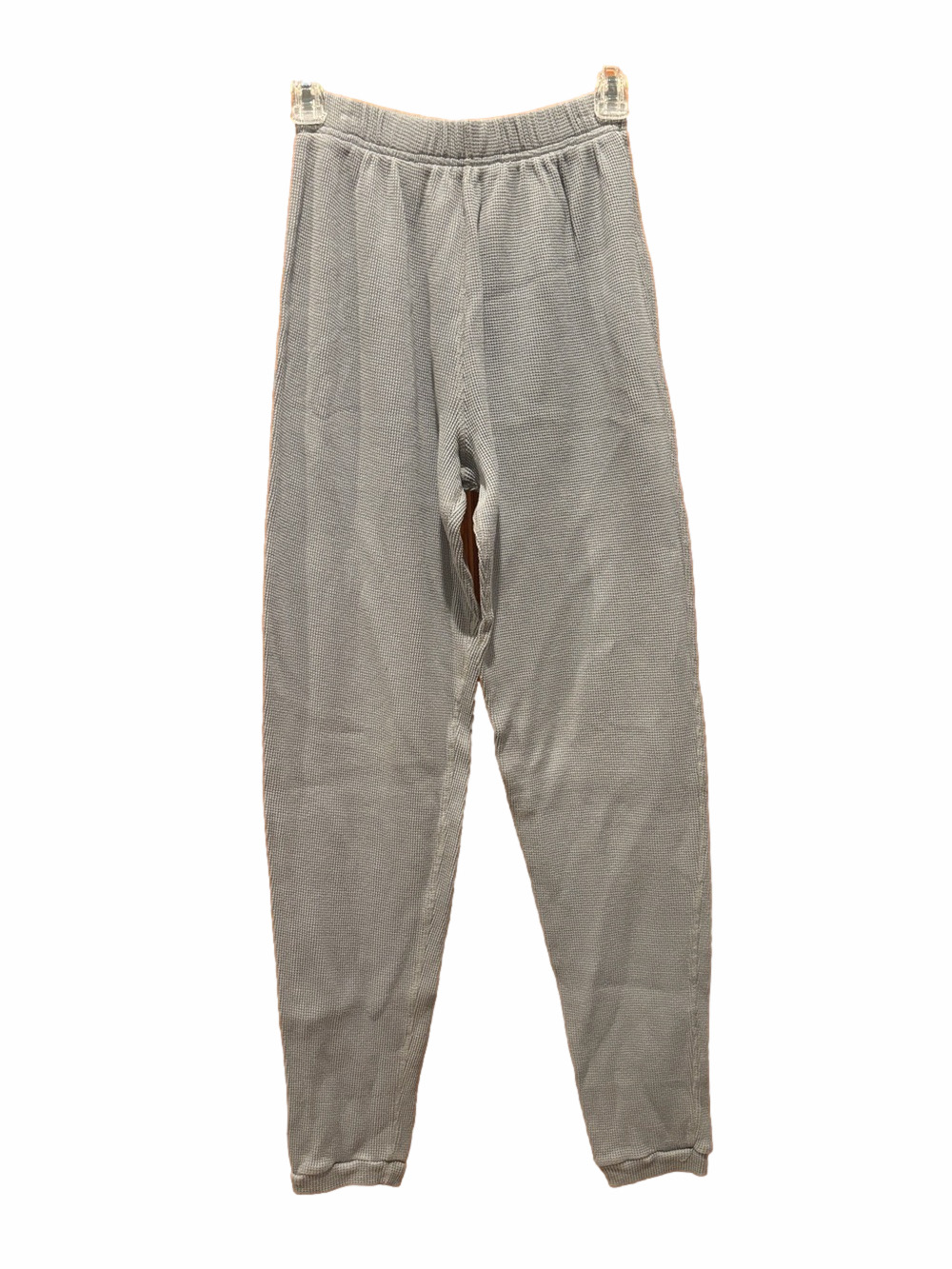 NWT Fitigues Vintage Gray Heavyweight Waffle Knit Thermal Lounge Pants - Medium